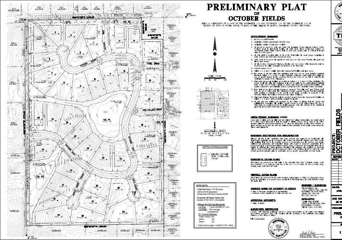 1 Acre of Residential Land for Sale in Lisbon Town, Wisconsin