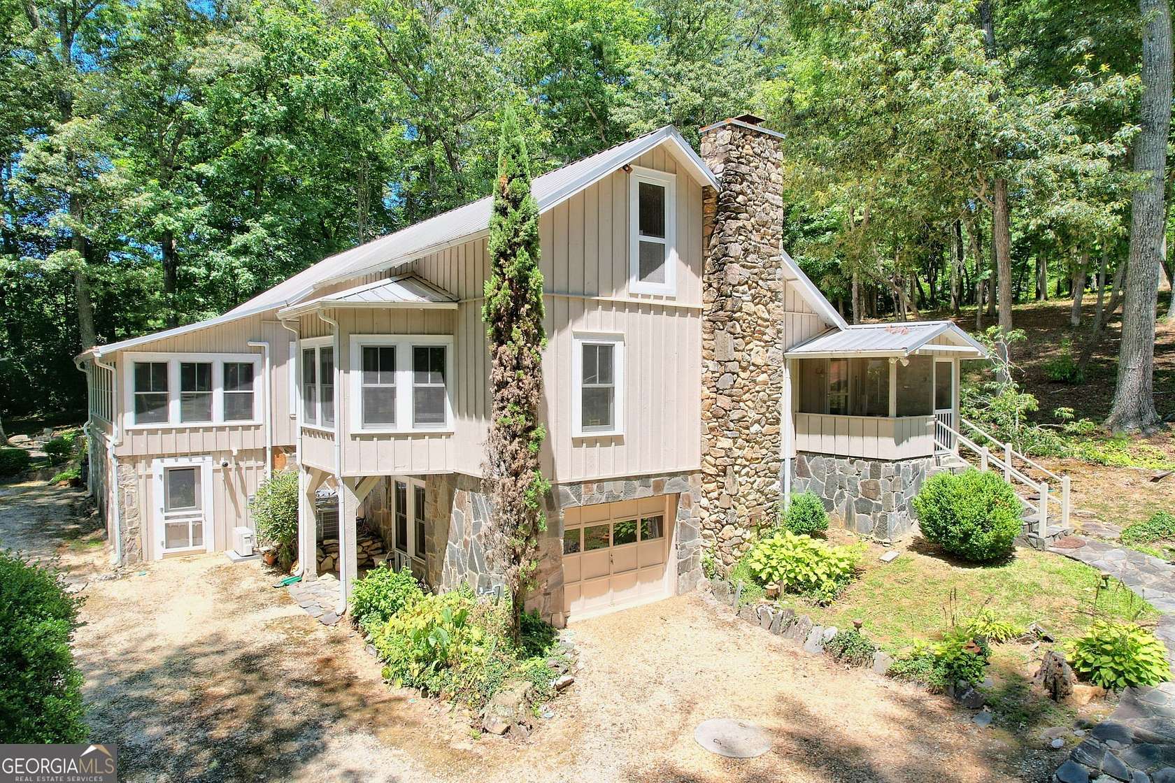 10.5 Acres of Land with Home for Sale in Dillard, Georgia