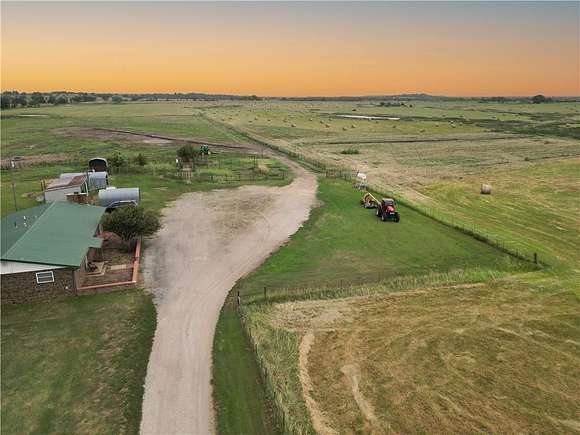 320 Acres of Agricultural Land with Home for Sale in Vinita, Oklahoma