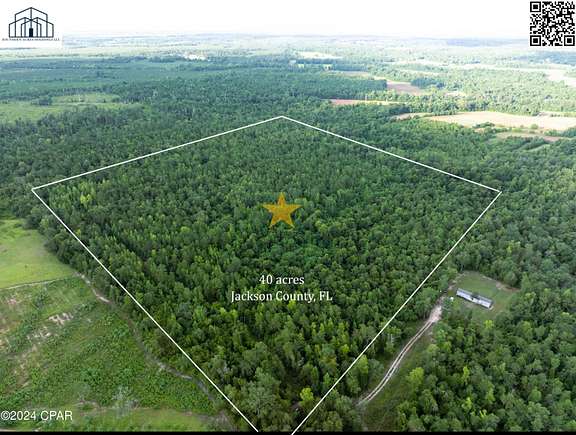 40 Acres of Recreational Land for Sale in Marianna, Florida