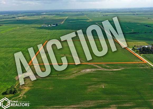 37 Acres of Agricultural Land for Auction in Hawkeye, Iowa