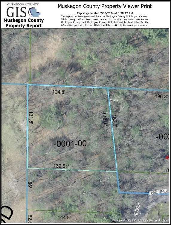 0.41 Acres of Residential Land for Sale in Montague, Michigan