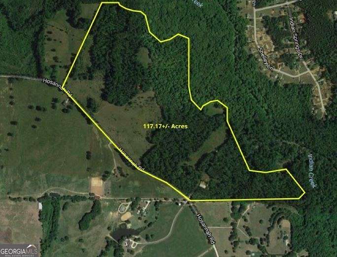 117.17 Acres of Land for Sale in Locust Grove, Georgia