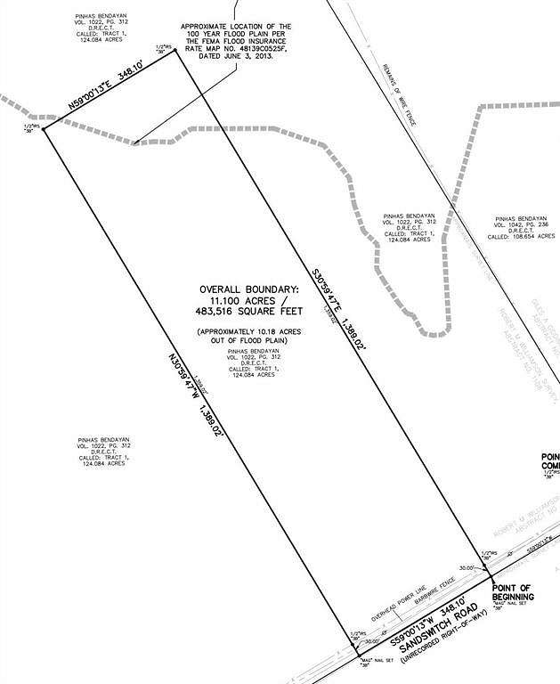 11.1 Acres of Land for Sale in Ennis, Texas
