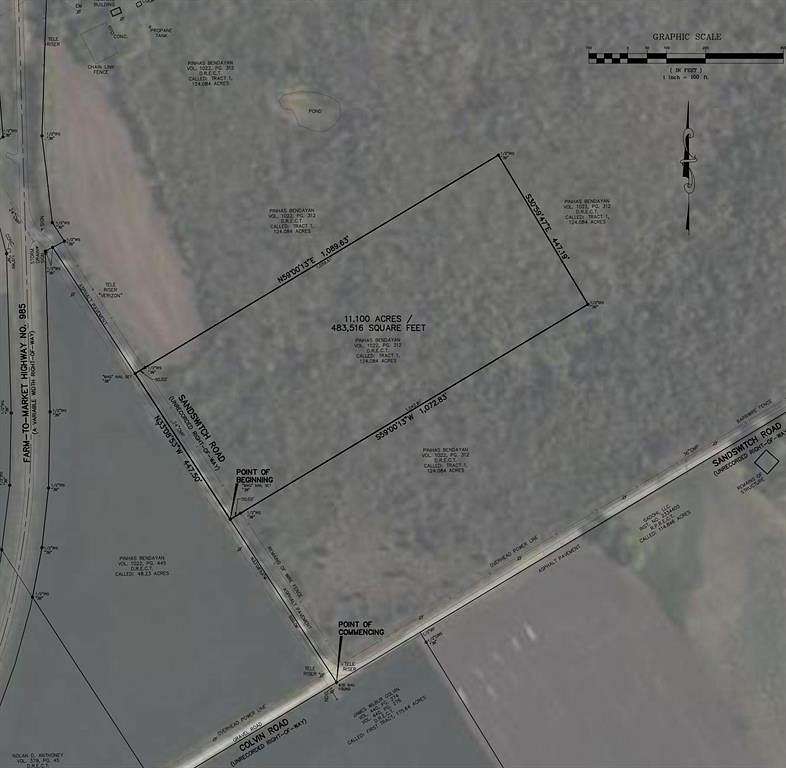 11.1 Acres of Land for Sale in Ennis, Texas