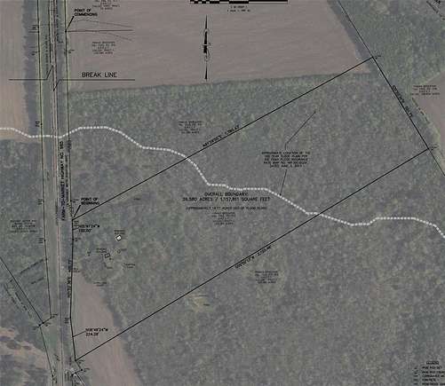 26.58 Acres of Recreational Land for Sale in Ennis, Texas