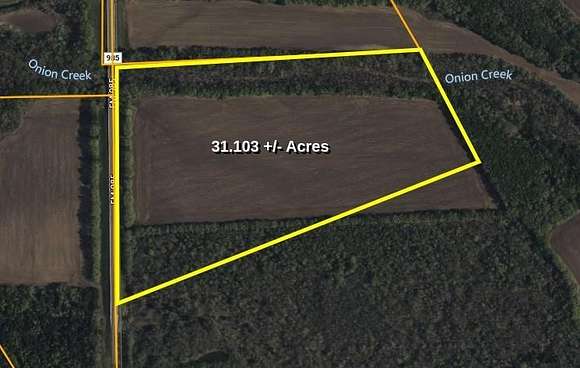 31.043 Acres of Recreational Land for Sale in Ennis, Texas