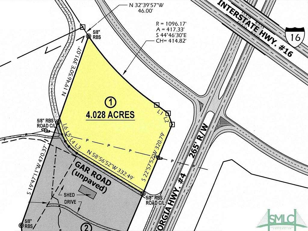 4.028 Acres of Commercial Land for Sale in Oak Park, Georgia