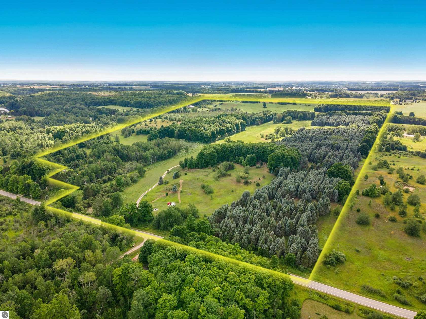 77 Acres of Land for Sale in Kingsley, Michigan