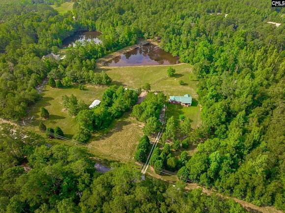 18.97 Acres of Land with Home for Sale in Leesville, South Carolina