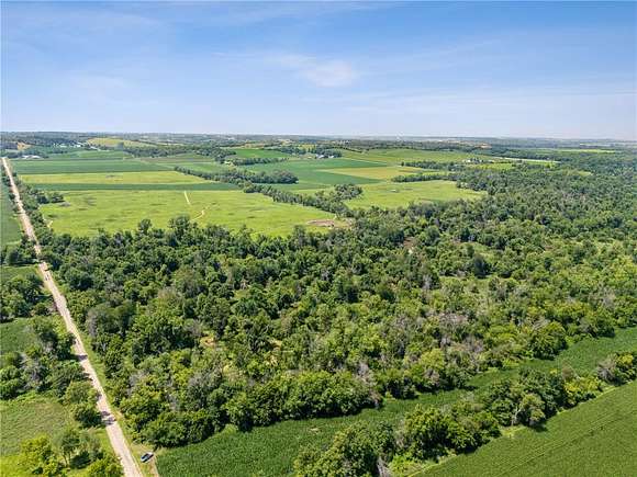 132.6 Acres of Recreational Land & Farm for Sale in Belle Plaine, Iowa