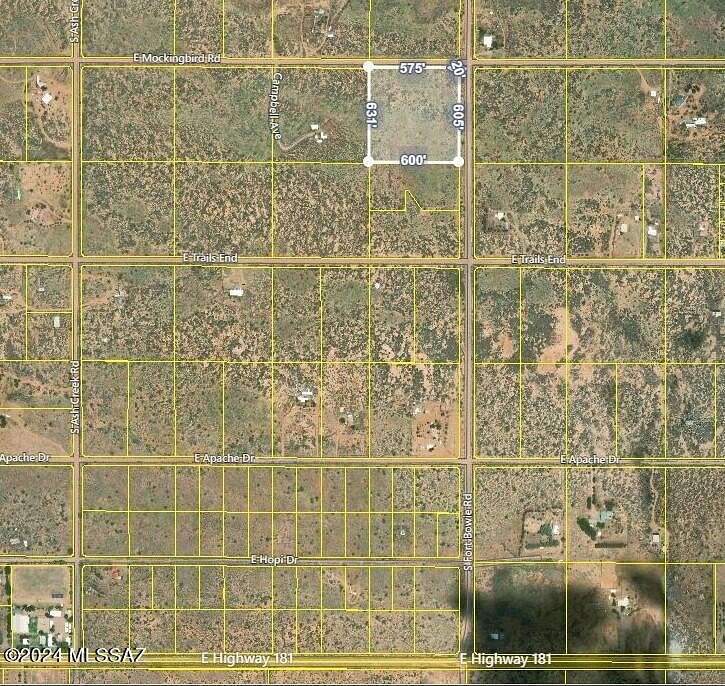 8.68 Acres of Residential Land for Sale in Pearce, Arizona