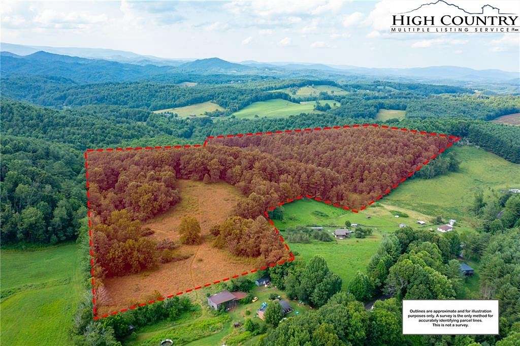 44 Acres of Agricultural Land for Sale in Crumpler, North Carolina