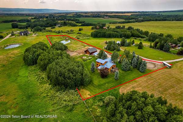 3.62 Acres of Residential Land with Home for Sale in Alta, Wyoming