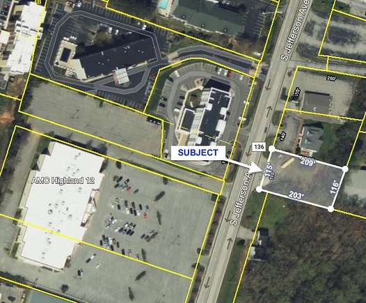 0.54 Acres of Commercial Land for Sale in Cookeville, Tennessee