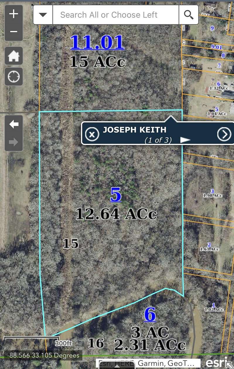 12.46 Acres of Land for Sale in Macon, Mississippi