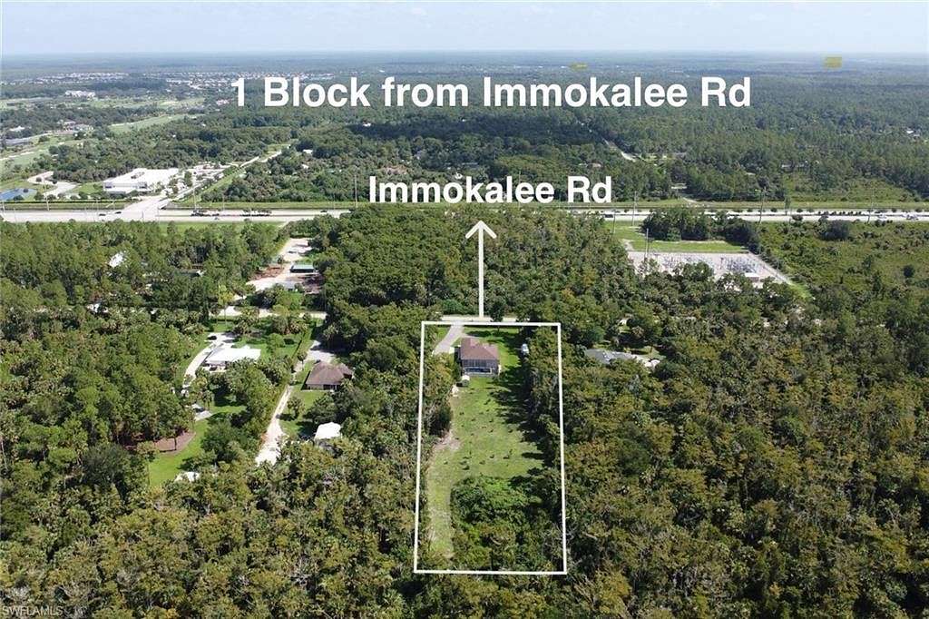 2.27 Acres of Residential Land with Home for Sale in Naples, Florida