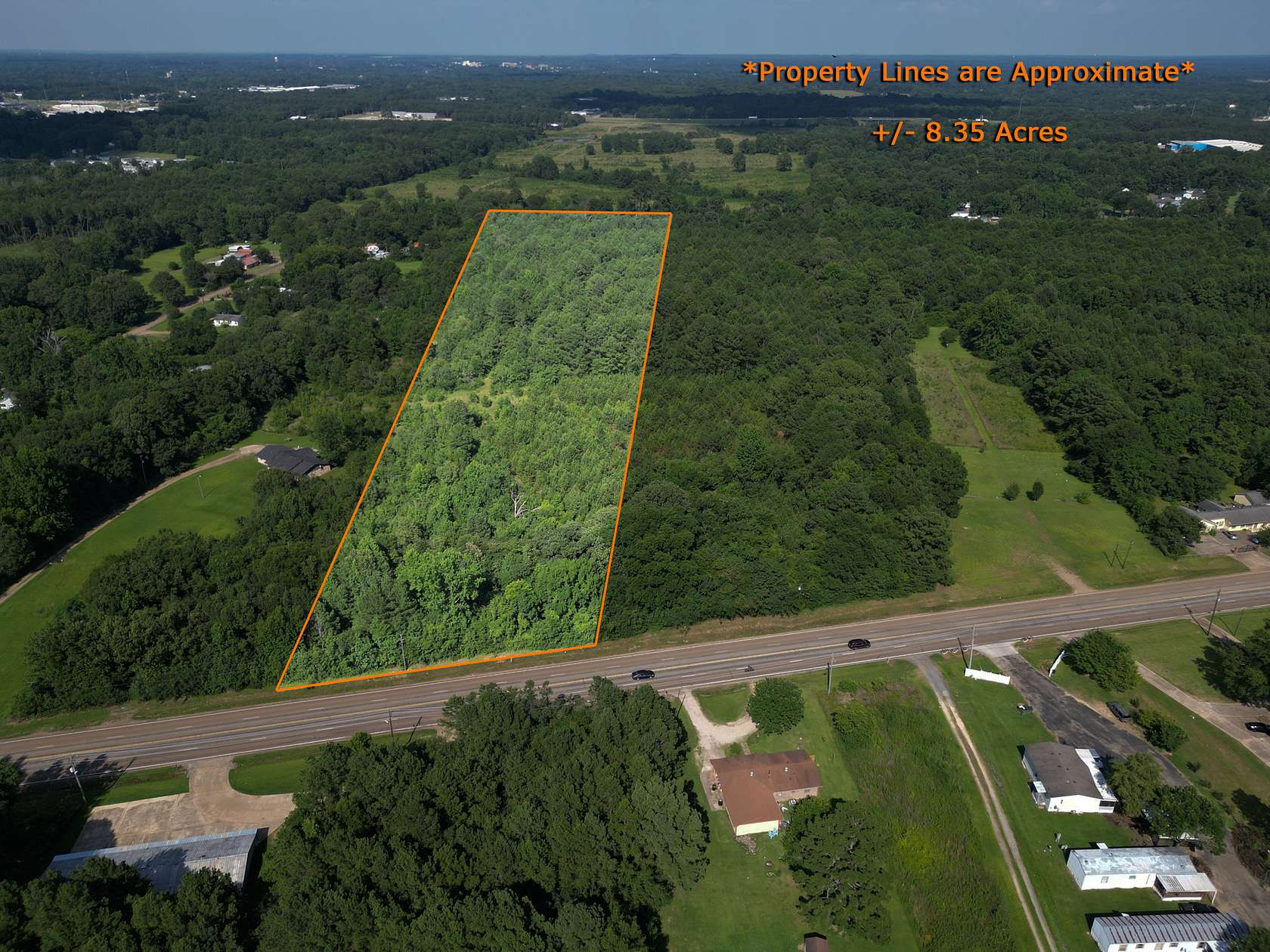 8.35 Acres of Land for Sale in Texarkana, Texas