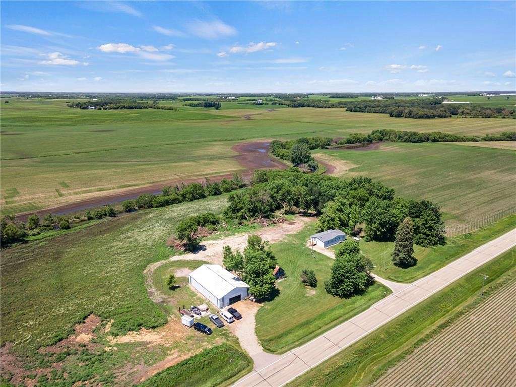 7.07 Acres of Land with Home for Sale in Owatonna, Minnesota