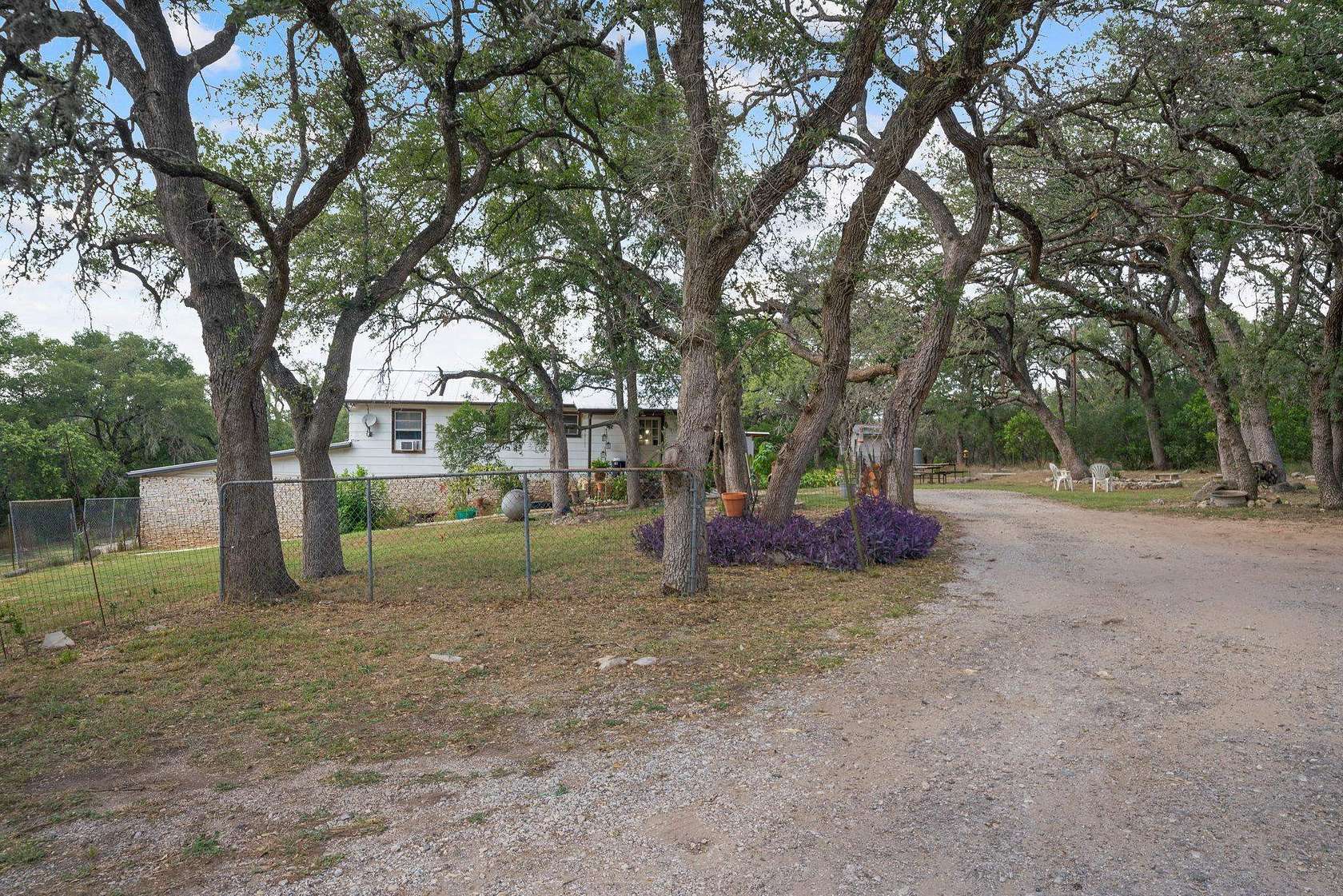 5 Acres of Residential Land with Home for Sale in New Braunfels, Texas