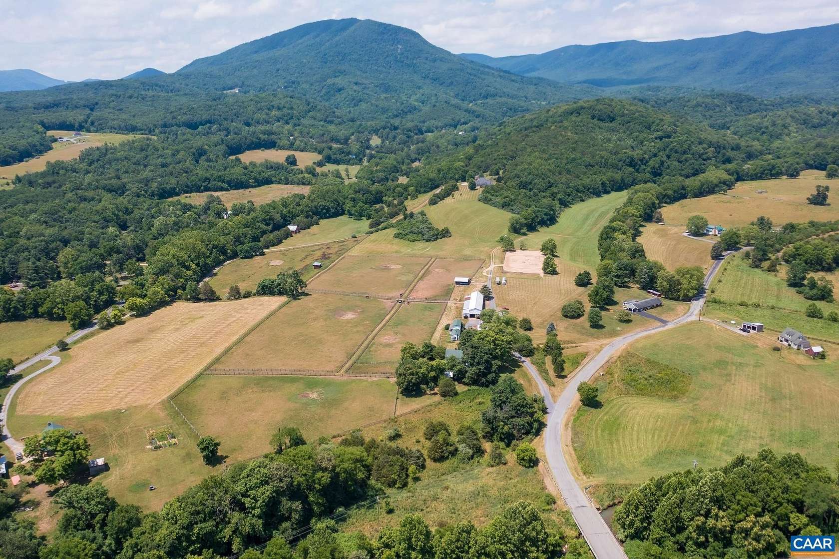 38 Acres of Land with Home for Sale in Lexington, Virginia