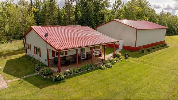 77.2 Acres of Recreational Land with Home for Sale in Remer, Minnesota