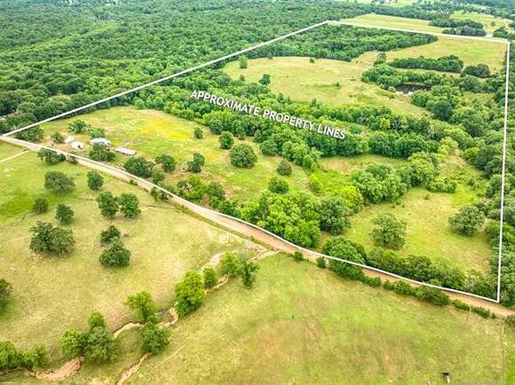 81 Acres of Land with Home for Sale in Lane, Oklahoma