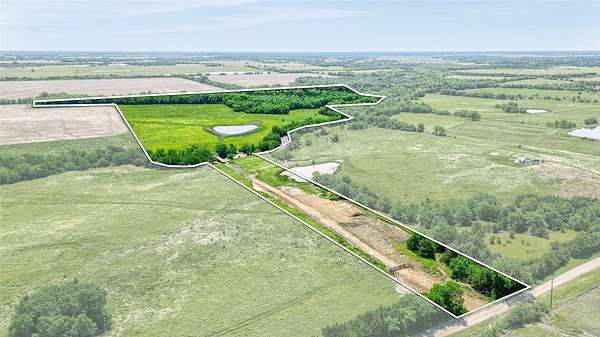 54.8 Acres of Recreational & Residential Land for Sale in Honey Grove, Texas