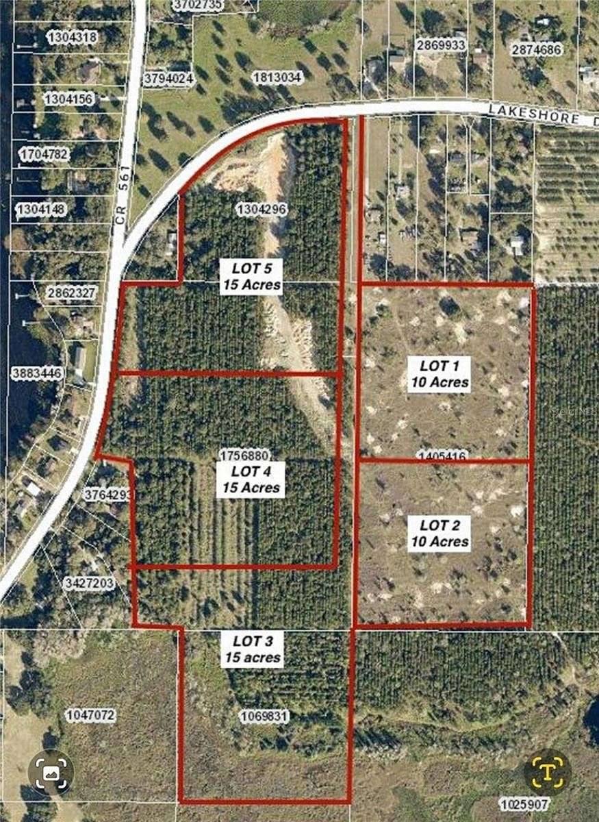 5 Acres of Residential Land for Sale in Clermont, Florida