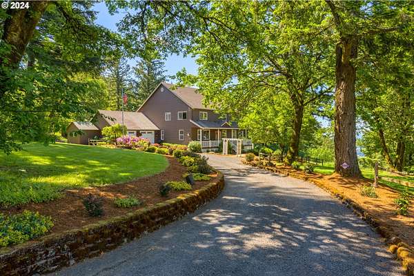 6.2 Acres of Residential Land with Home for Sale in Newberg, Oregon