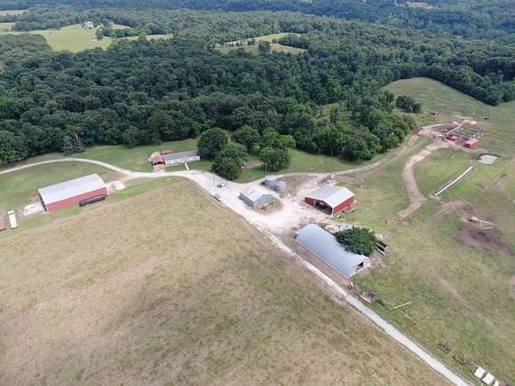 390 Acres of Land with Home for Sale in Jay, Oklahoma