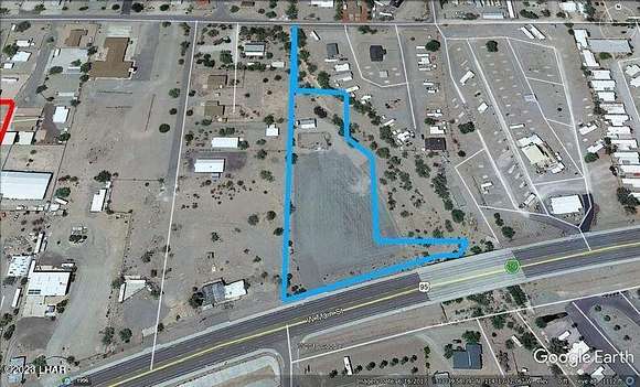 2.1 Acres of Improved Commercial Land for Lease in Quartzsite, Arizona