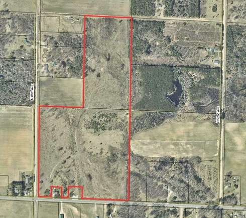 58.2 Acres of Recreational Land for Sale in Pentwater, Michigan