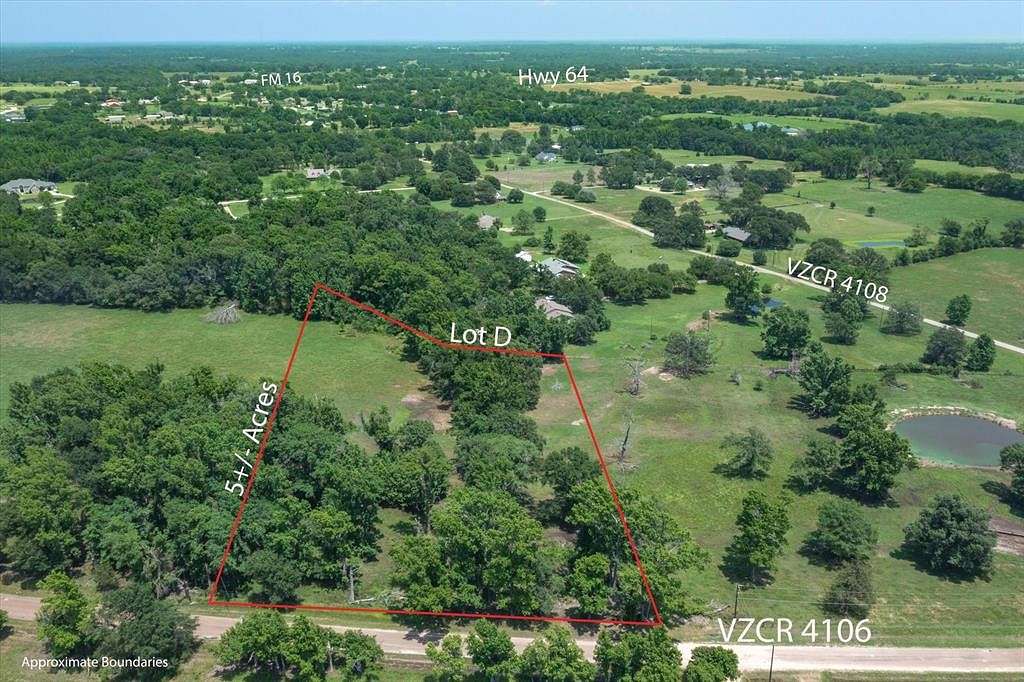 4.86 Acres of Land for Sale in Canton, Texas