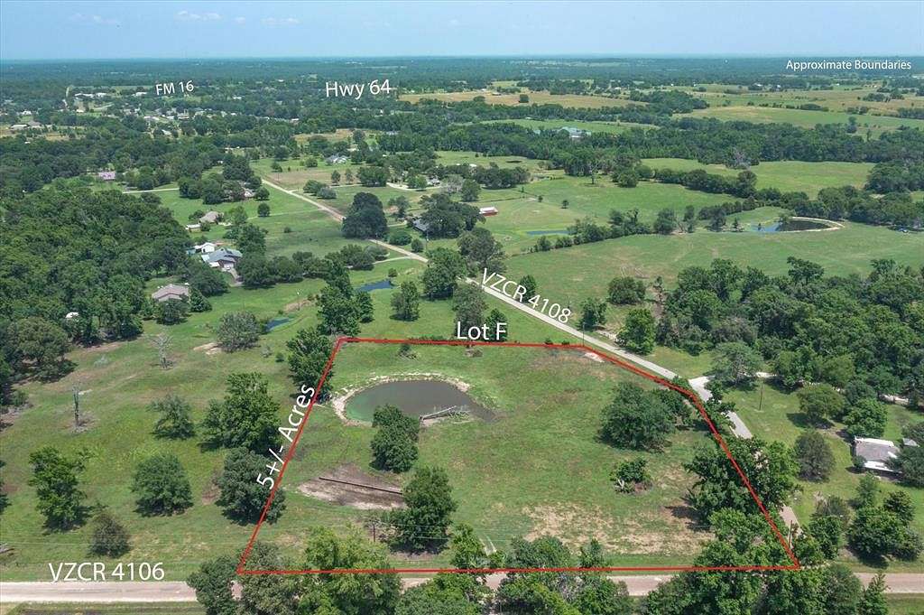 4.94 Acres of Land for Sale in Canton, Texas