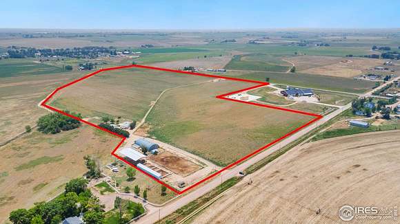 53.84 Acres of Land with Home for Sale in Eaton, Colorado