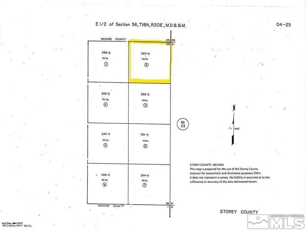 40.16 Acres of Land for Sale in Reno, Nevada