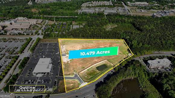 10.5 Acres of Commercial Land for Sale in Newnan, Georgia
