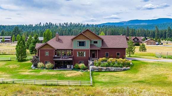 5 Acres of Land with Home for Sale in Whitefish, Montana