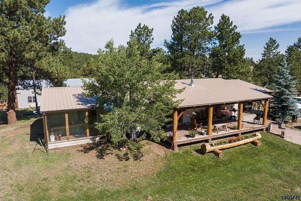 55 Acres of Land with Home for Sale in Westcliffe, Colorado