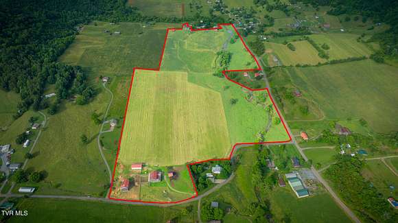 60.4 Acres of Agricultural Land for Sale in Surgoinsville, Tennessee