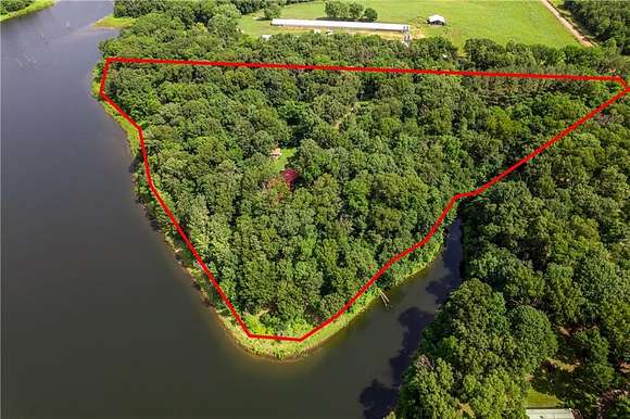 10.9 Acres of Land with Home for Sale in Gentry, Arkansas