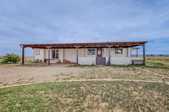 10 Acres of Land with Home for Sale in Estancia, New Mexico