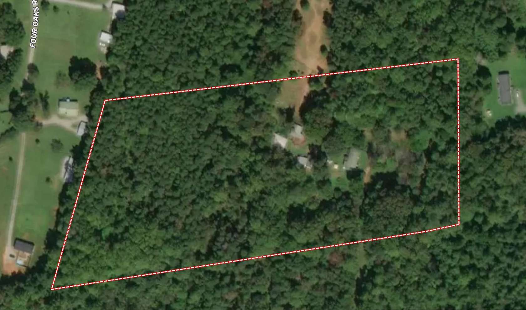 11.4 Acres of Recreational Land for Sale in Woodleaf, North Carolina