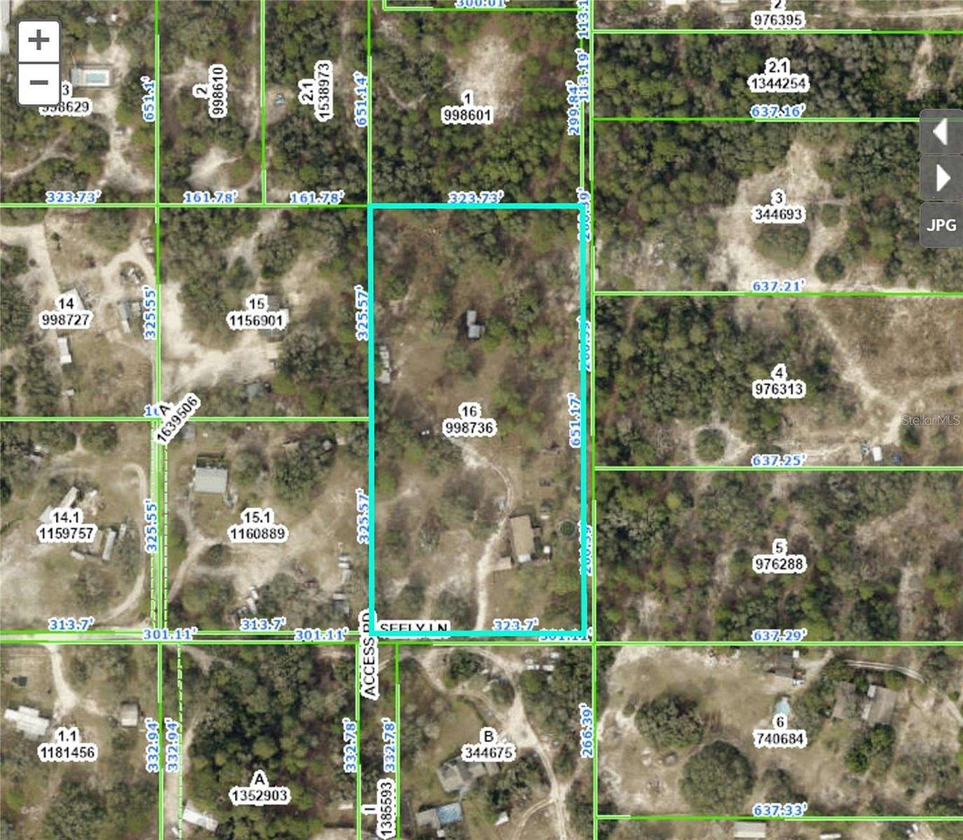 4.8 Acres of Residential Land with Home for Sale in Brooksville, Florida