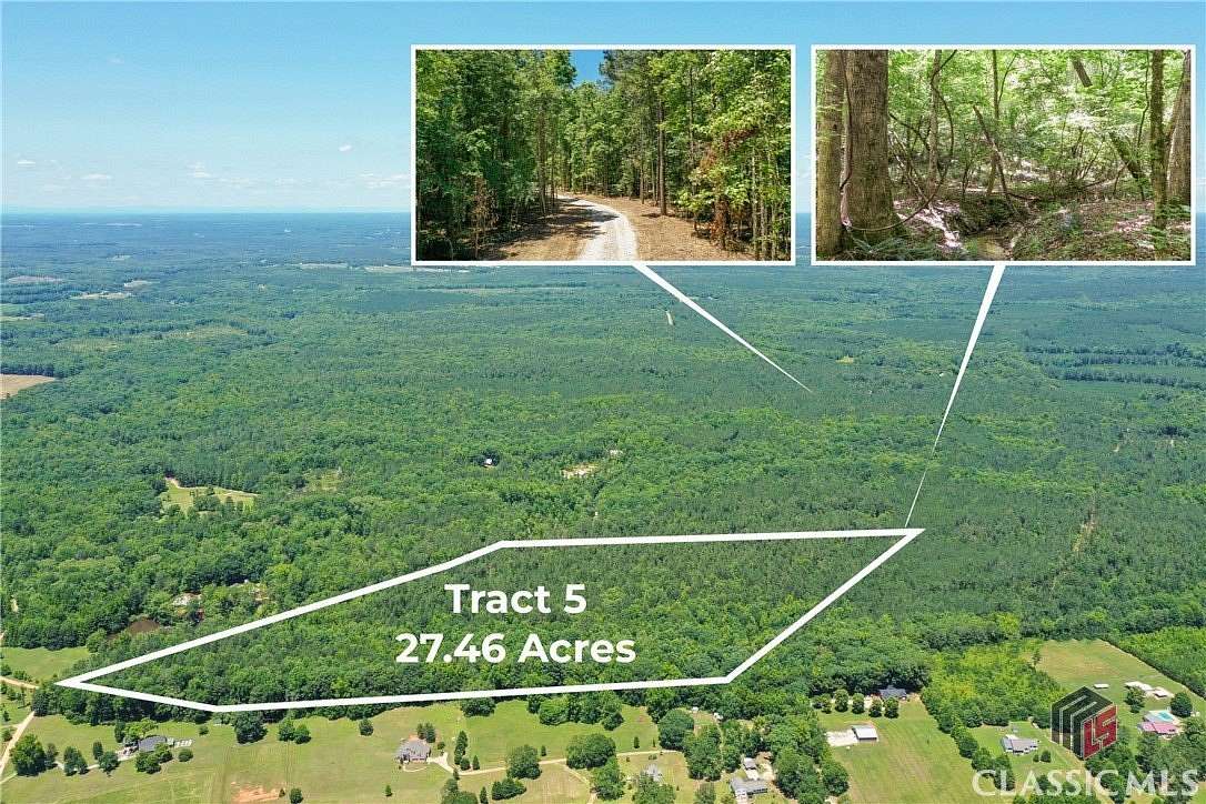 27.5 Acres of Land for Sale in Lexington, Georgia