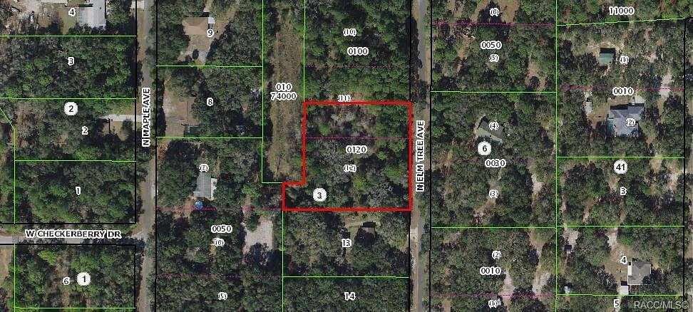 1.6 Acres of Residential Land for Sale in Crystal River, Florida