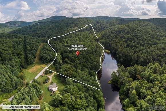 22.5 Acres of Recreational Land for Sale in Glenville, North Carolina