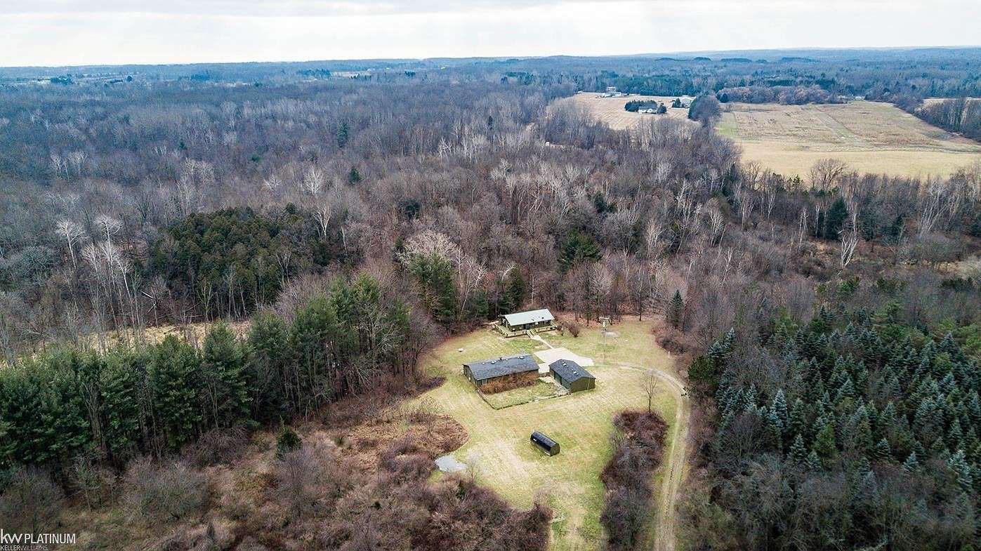 35.22 Acres of Agricultural Land with Home for Sale in Watertown Township, Michigan