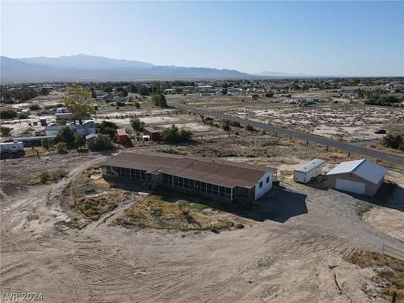 2.2 Acres of Residential Land with Home for Sale in Pahrump, Nevada